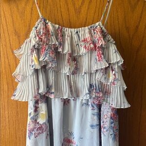 Pat Richard’s Vintage Floral Dress